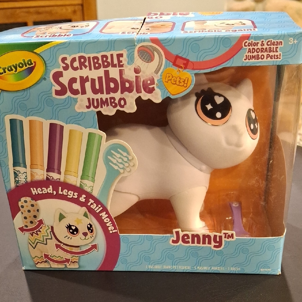 Crayola Scribble Scrubbie Jumbo Cat